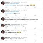 Bo Colley offensive Tweets