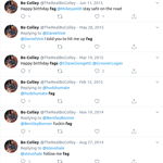 Bo Colley offensive Tweets