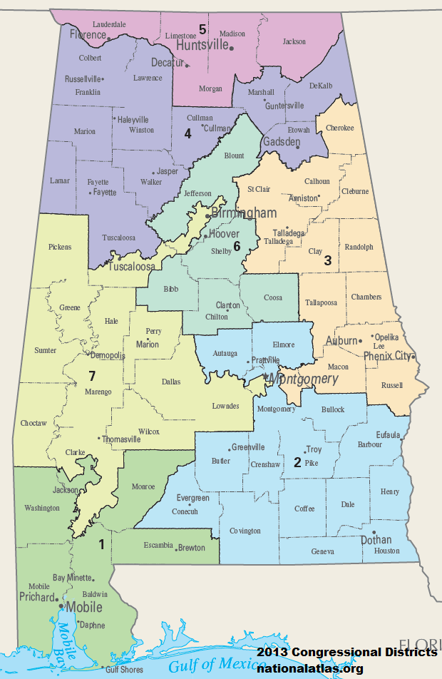 Alabama Congressional Districts, 113th_Congress